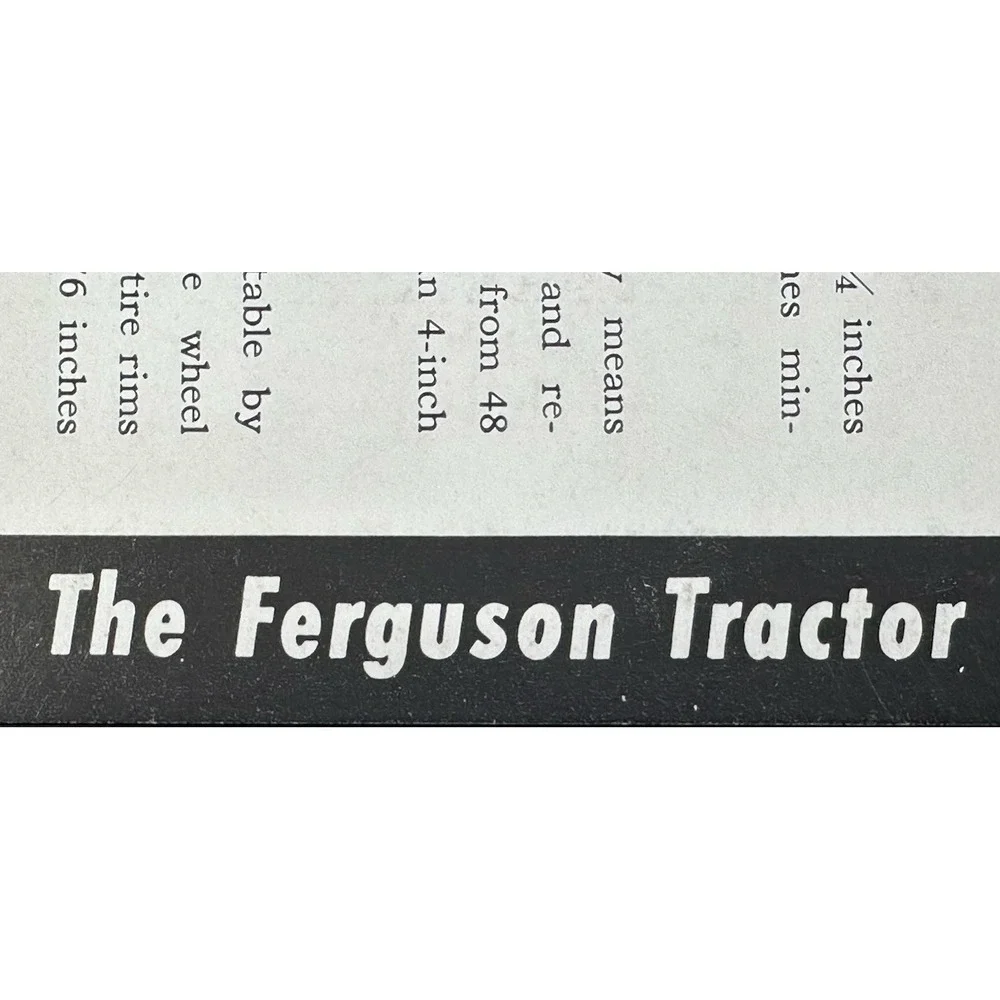 Olivia Ferguson vintage ferguson
